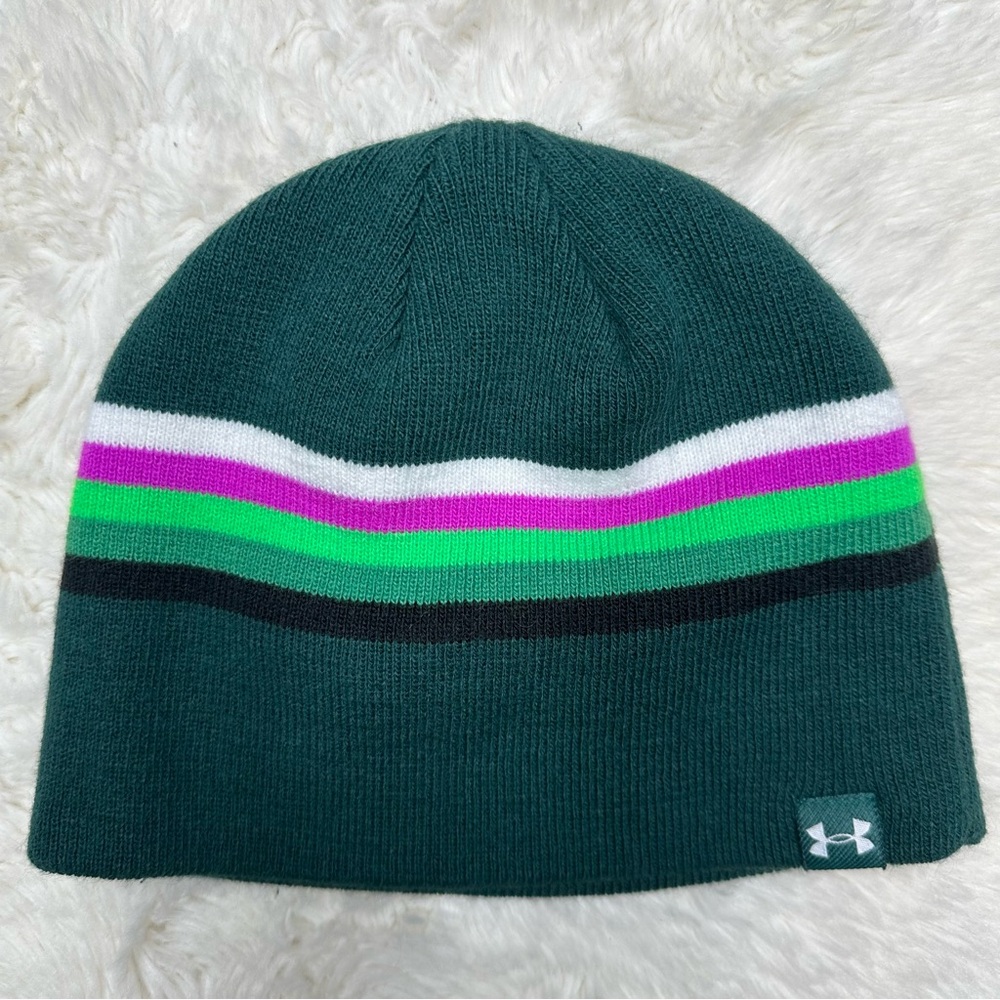 Under Armour Teal Knit Hat